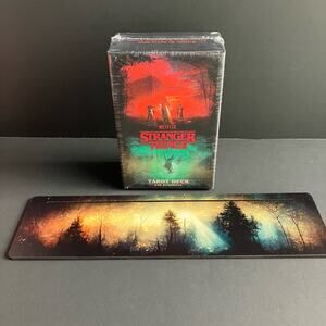 New Stranger Things tarot deck with Tree design Three Card Holder